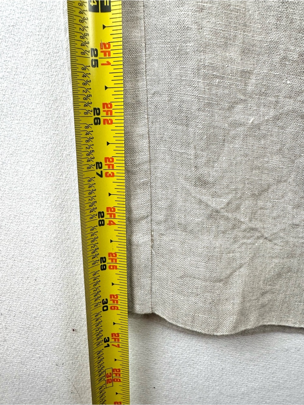 J Crew Linen Essential Wide Leg Pant Trouser Office Neutral Office Career - Picture 12 of 12